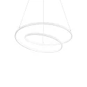 Pendel OZ D60 ON-OFF rund, on/off IP20, hvid mat 