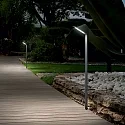 Ideal Lux Udendørs stativlampe AGOS IP54, antracit