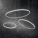 Ideal Lux Pendel HULAHOOP 815 rund, justerbar IP20, hvid