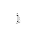 Ideal Lux Pendel SET UP justerbar E27 IP20, messing