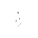 Pendel FILO 1-flamme, justerbar IP20