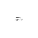 Ideal Lux Loftlampe ORACLE SLIM 70 rund IP20, sort