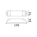 LED driver LIKA - IE-45D DALI-2/PUSH / 600MA DALI styrbar