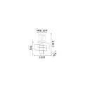 Ideal Lux Pendel FRAME justerbar IP20, sort
