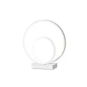 Bordlampe OZ TL ON-OFF rund, med afbryder IP20, hvid mat 