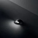 Ideal Lux Gulvindbygningslampe WAY 1-SIDE Ø 50MM rund, tilgængelig, ensidig G9 IP67, sort
