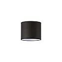 skærm SET UP CILINDRO Ø 16.5CM cylindrisk, øget brandbeskyttelse, sort