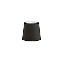 skærm SET UP CONO Ø 16CM konisk, øget brandbeskyttelse, sort