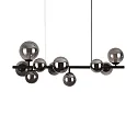 Pendel PERLAGE 10-flammer, vandret G9 IP20, sort 