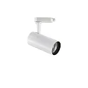 3-faset spot FOX 8W SMALL / ON-OFF 840 justerbar, on/off IP20, hvid mat 