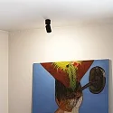 Ideal Lux Ceiling spot TOBY, incl. LED GU10 5W 3000K 480lm, rotatable, tiltable, black