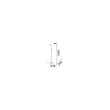 Ideal Lux floor lamp FUTURA with switch IP20, white dimmable