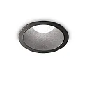 Indbygnings loftlampe GAME TRIM ROUND 120MM rund, stiv, UGR < 19, omskiftelig IP40/IP20, sort mat 