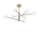 Pendel EQUINOXE SP8 8-flammer G4 IP20, messing