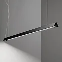 Ideal Lux Pendel V-LINE justerbar IP20, sort