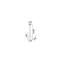 Ideal Lux Pendel EQUINOXE SP1 G4 IP20, messing