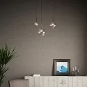 Ideal Lux Pendel EQUINOXE SP1 1-flamme G4 IP20, messing