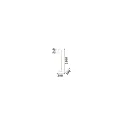Standerlampe AXEL med afbryder, justerbar E27 IP20