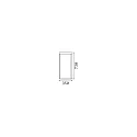 Ideal Lux floor lamp IPOTESI PT LED LED IP44, black