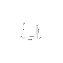 Ideal Lux Pendel ESSENCE 126 justerbar IP20, hvid