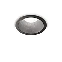 Indbygnings loftlampe GAME TRIM ROUND 85MM rund, stiv, UGR < 19, omskiftelig IP40/IP20, sort 