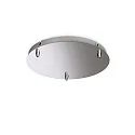 baldakin ROUND STANDARD Ø 30CM 3-fold, rund, chrom, poleret