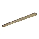 baldakin LINEAR STANDARD 5-fold, firkantet, messing, bruneret