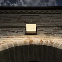 Ideal Lux Udendørs wall luminaire SWIPE AP vipbar, med diffuser IP54, sort 