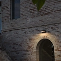 Ideal Lux Udendørs wall luminaire SWIPE AP vipbar, med diffuser IP54, sort 