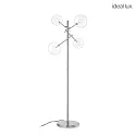 Standerlampe EQUINOXE PT4 4-flammer G4 IP20, chrom