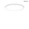 Loftlampe FLY SLIM PL LED LED IP40, pulverlakeret, hvid