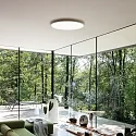 Ideal Lux Loftlampe FLY SLIM PL LED LED IP40, pulverlakeret, hvid