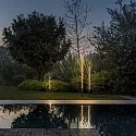 Ideal Lux Standerlampe JEDI PT LED 160.5CM firkantet, omskiftelig IP65, sort mat 