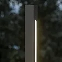 Ideal Lux Standerlampe JEDI PT LED 160.5CM firkantet, omskiftelig IP65, sort mat 