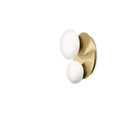 ceiling luminaire NINFEA PL2 2 flames GX53 IP20, brass
