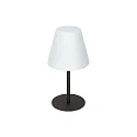 Udendørs bordlampe ARCADIA E27 IP44, antracit dæmpbar