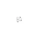 Ideal Lux ceiling luminaire DOT PL LED LED IP20, white