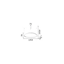 Pendel GEMINI SP LED IP20, hvid