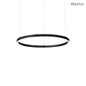 Pendel ORACLE SLIM SP LED rund, DALI styrbar IP20, sort dæmpbar