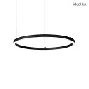 Pendel ORACLE SLIM SP LED rund, DALI styrbar IP20, sort dæmpbar