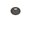Indbygnings loftlampe QUARK rund IP20, sort 