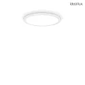 Loftlampe FLY SLIM PL LED LED IP40, pulverlakeret, hvid