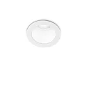 Indbygnings loftlampe QUARK rund IP20, hvid 