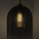 Ideal Lux Pendel EMPIRE cylindrisk G9 IP20, røgfarver dæmpbar