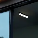 Ideal Lux ceiling luminaire PING PONG IP20, black 