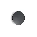 Udendørs wall luminaire PUNTO AP D30 rund, indirekte, omskiftelig IP54, antracit, mat 