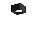 Loftlampe SPIKE PL1 SQUARE GX53 down, firkantet, stiv GX53 IP20, sort mat 