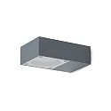 Udendørs wall luminaire SIRIO GX53 IP65, antracit 