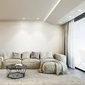 Ideal Lux ceiling recessed luminaire GAME TRIMLESS ROUND 100MM round, rigid, flush, UGR < 19, switchable IP40/IP20, white 