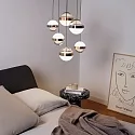 Ideal Lux Pendel GALAXY  IP20, kobber, messing, nikkel 